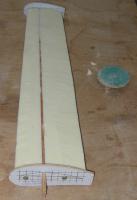 Foam and wood vertical axis wind turbine blade